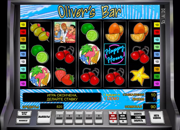 Игровой автомат Oliver's Bar - в казино Вулкан Старс сорви куш